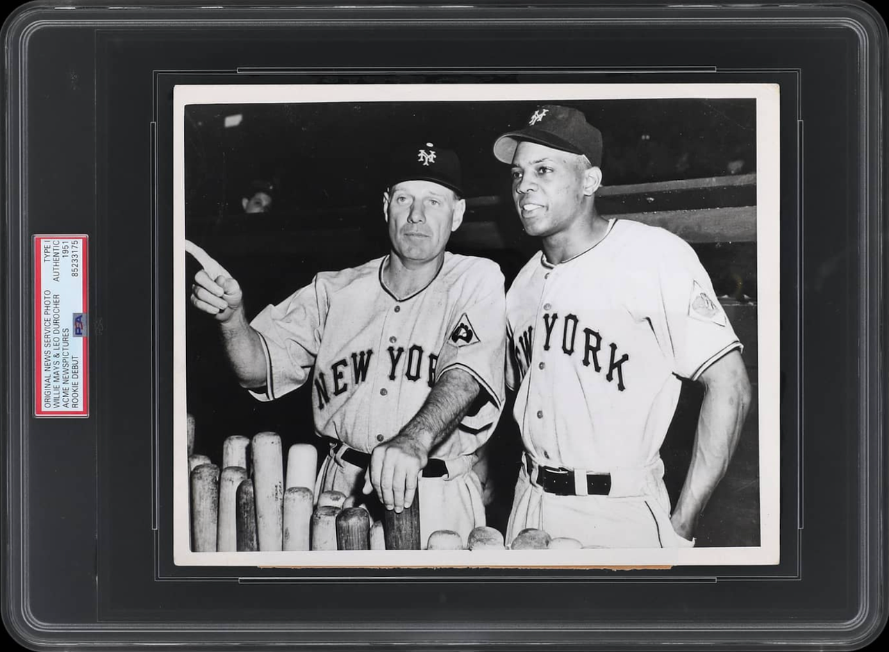 GoCollect Blog: Rare 1951 Type 1 Photo of Willie Mays’ Rookie Debut Up ...