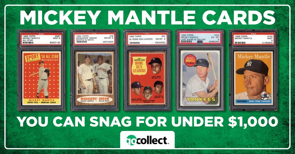 Mint-Condition Mickey Mantle Card Sells for Record-Shattering