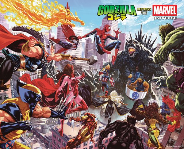GODZILLA DESTROYS THE MARVEL UNIVERSE... Post Image