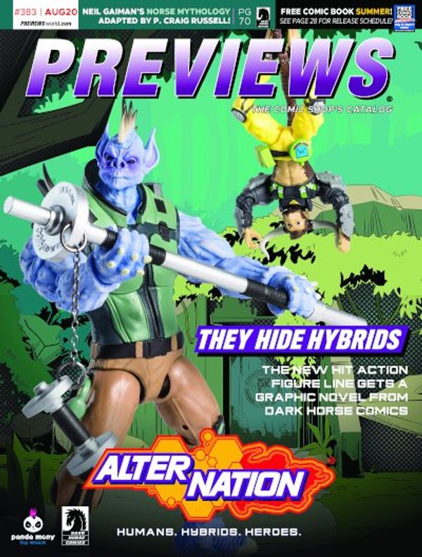 Preview the August 2020 PREVIEWS... Post Image