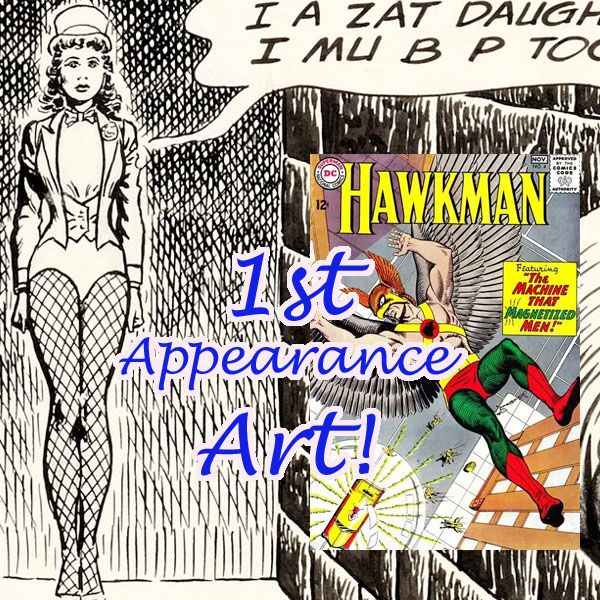 Hawkman #4, Zatanna Debut: Artist... Post Image
