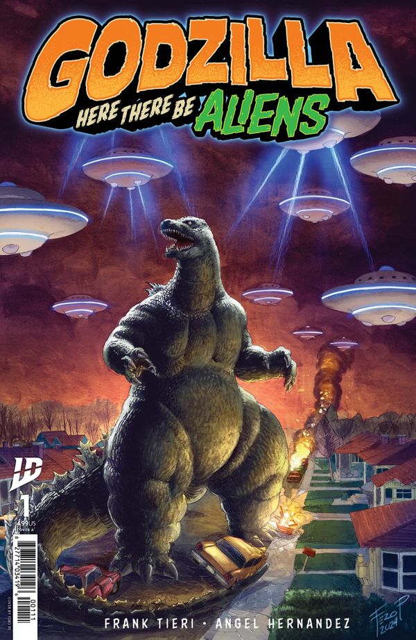 ComicList Previews - GODZILLA: HERE... Post Image