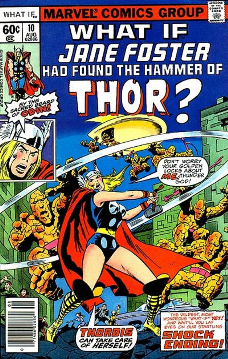 Factory Thor Vol. 4 #1 1st Cover & 3rd Cameo Appearance of Jane Foster as Thor