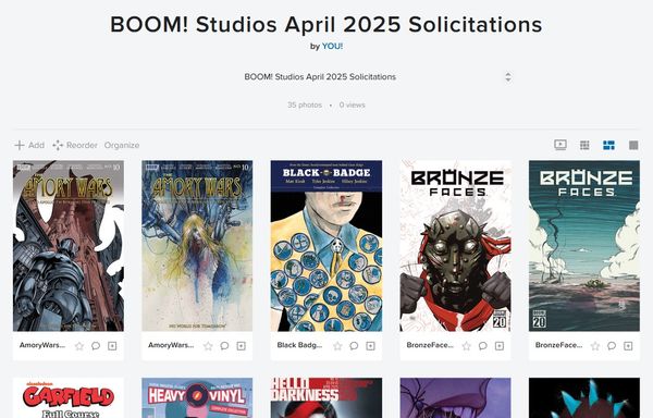 BOOM! Studios April 2025 Solicitations Post Image