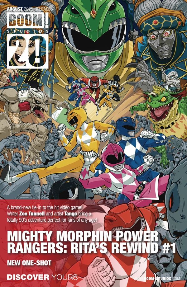 BOOM! Studios August 2025 Solicitations Post Image