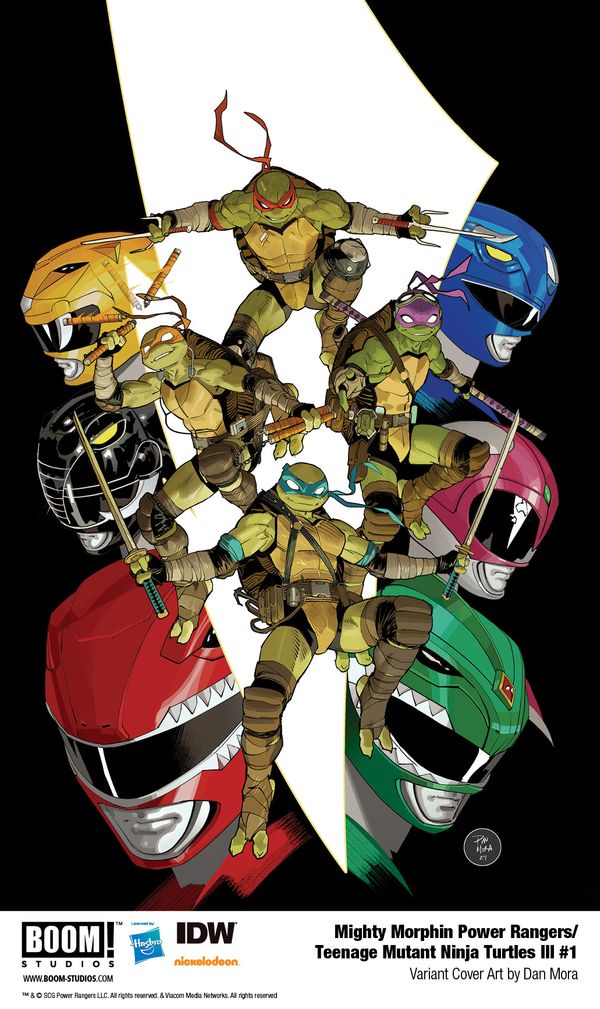 Turtles and Rangers team up... Post Image