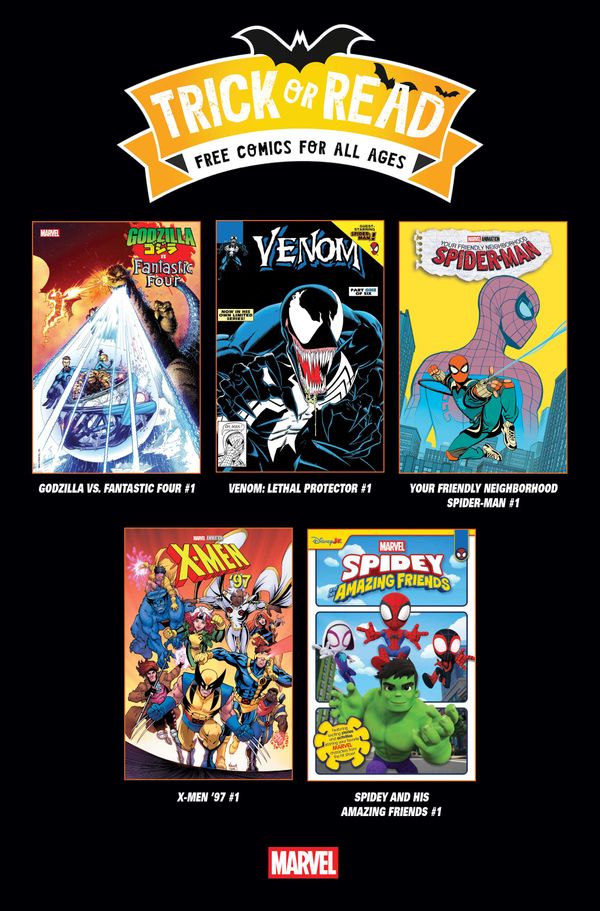 MARVEL'S 2025 HALLOWEEN TRICK-OR-READ title... Post Image