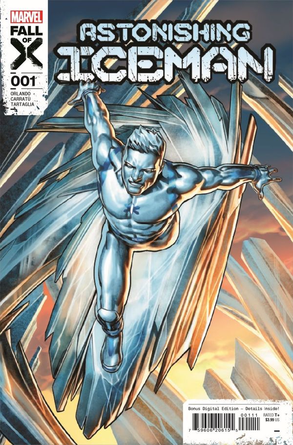 ComicList Previews - ASTONISHING ICEMAN... Post Image