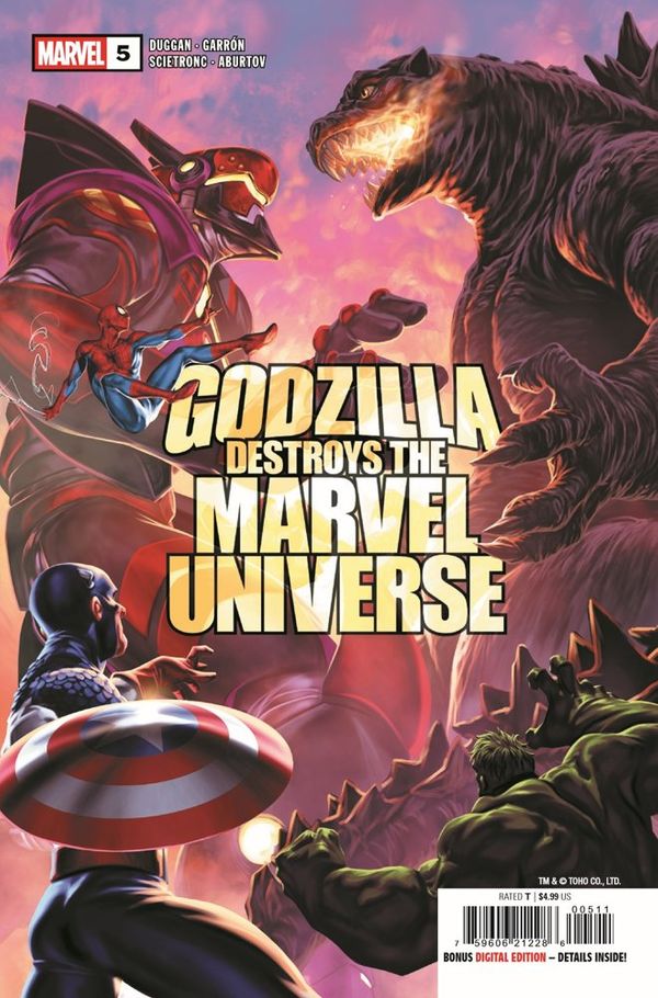 ComicList Previews - GODZILLA DESTROYS... Post Image