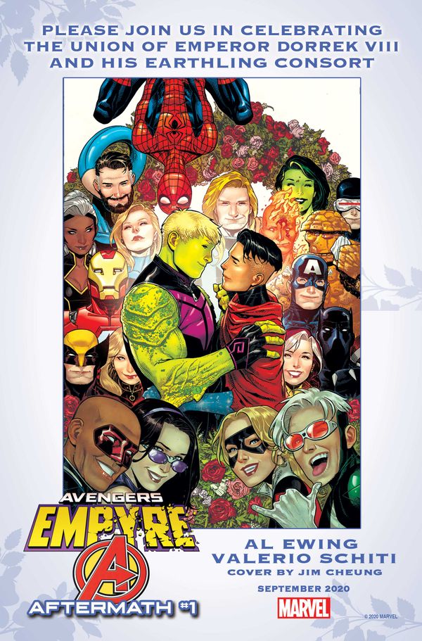 EMPYRE: AVENGERS AFTERMATH #1 celebrates... Post Image