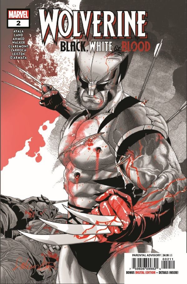 ComicList Previews: WOLVERINE BLACK WHITE... Post Image