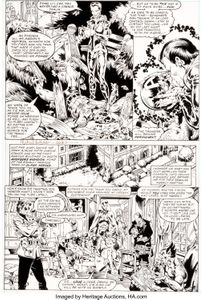 Avengers Annual 10 Page 8 First Appearance Rogue by Michael Golden and Armando Gil