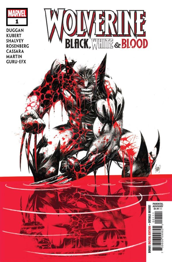 ComicList Previews: WOLVERINE BLACK WHITE... Post Image