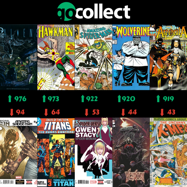7.9 Hottest Comics Top 5... Post Image