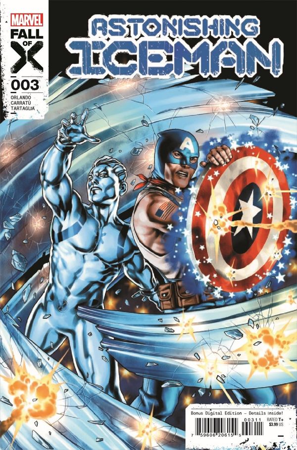 ComicList Previews - ASTONISHING ICEMAN... Post Image