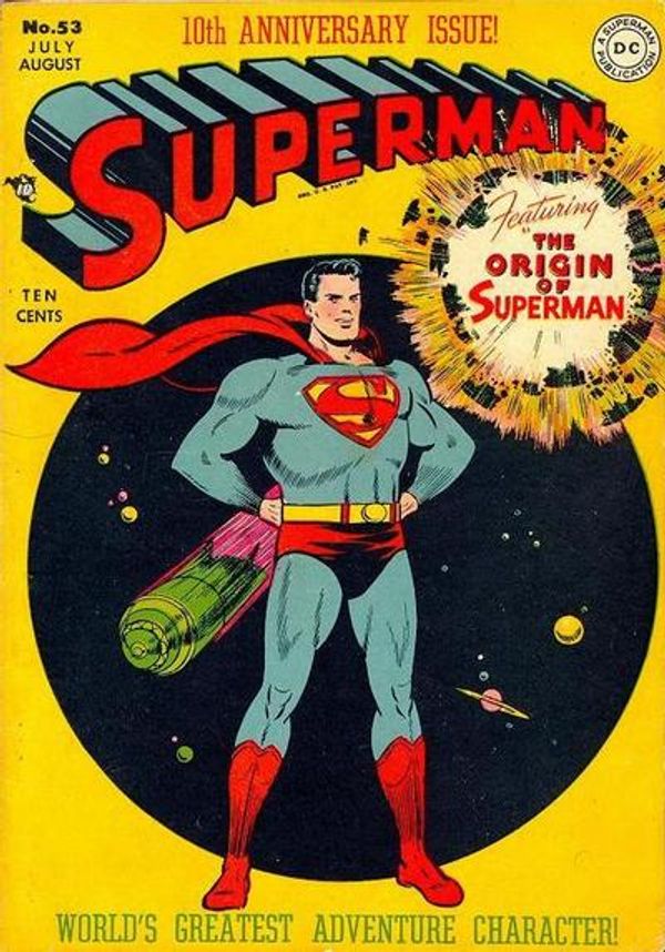 Golden Age Superman #53 Comic... Post Image