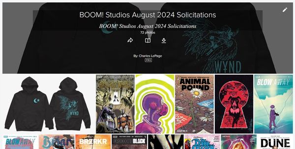 BOOM! Studios August 2024 Solicitations Post Image