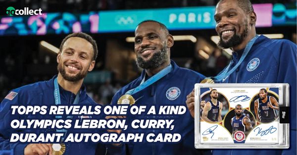 Topps Reveals One-of-a-Kind Olympics LeBron,... Post Image