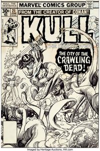 Kull the Destroyer 21 by Gil Kane