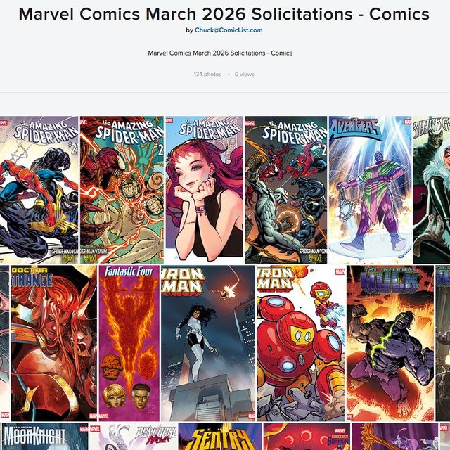 ComicList Previews - SPIDER-MAN '94... Post Image