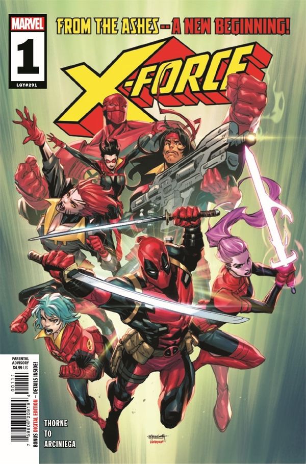 ComicList Previews - X-FORCE #1 Post Image