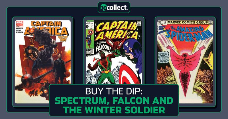 GoCollect Blog: Buy the Dip: Spectrum, Falcon, & the Winter Soldier