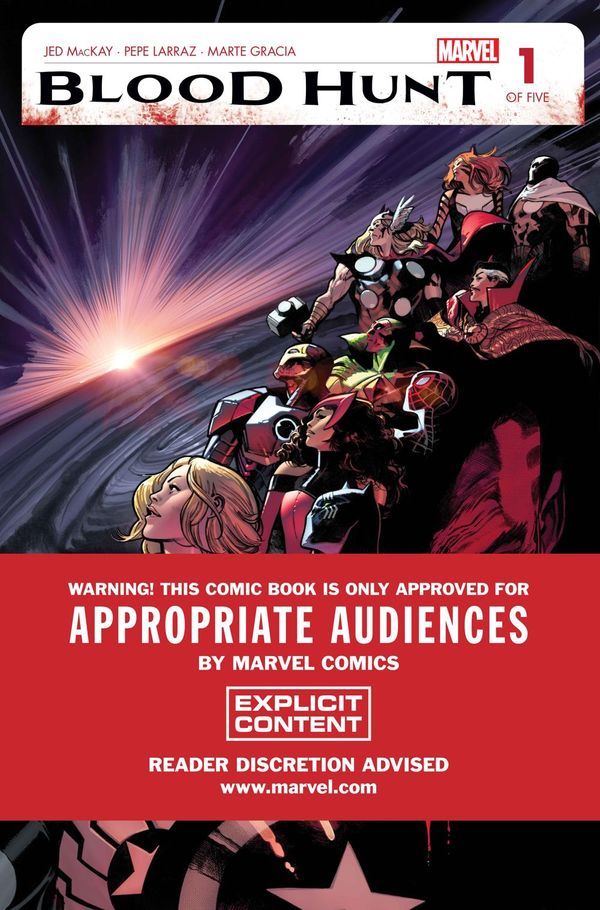 Marvel's BLOOD HUNT to receive... Post Image