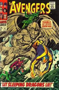 Avengers 41 with original art by John Buscema