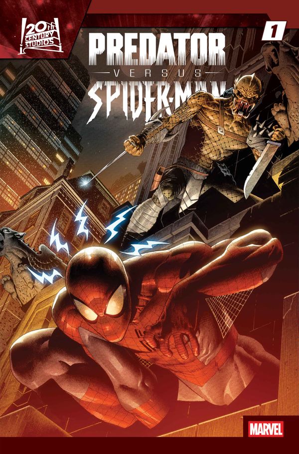 A Predator hunts Spider-Man this... Post Image