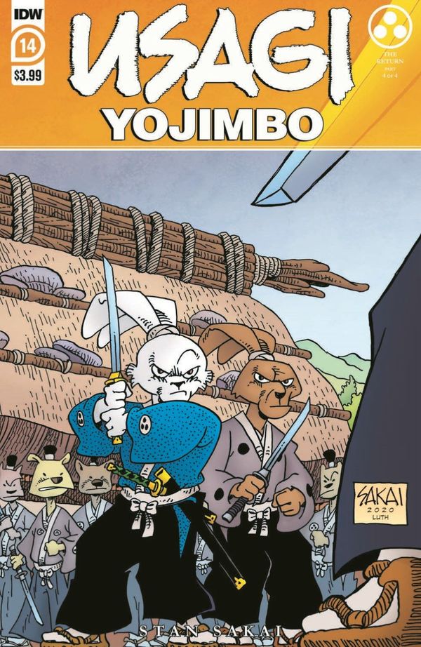 ComicList Previews: USAGI YOJIMBO #14 Post Image