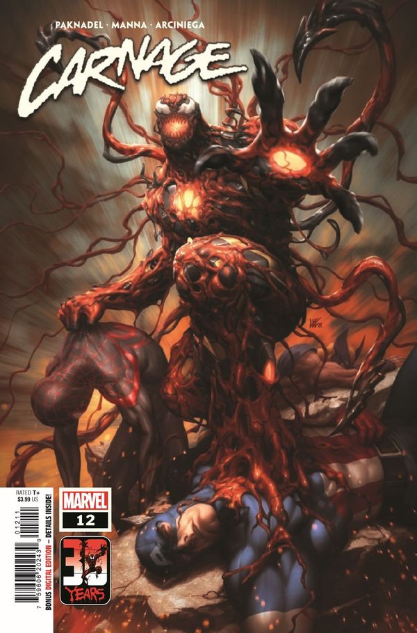 ComicList Previews - CARNAGE #12 Post Image