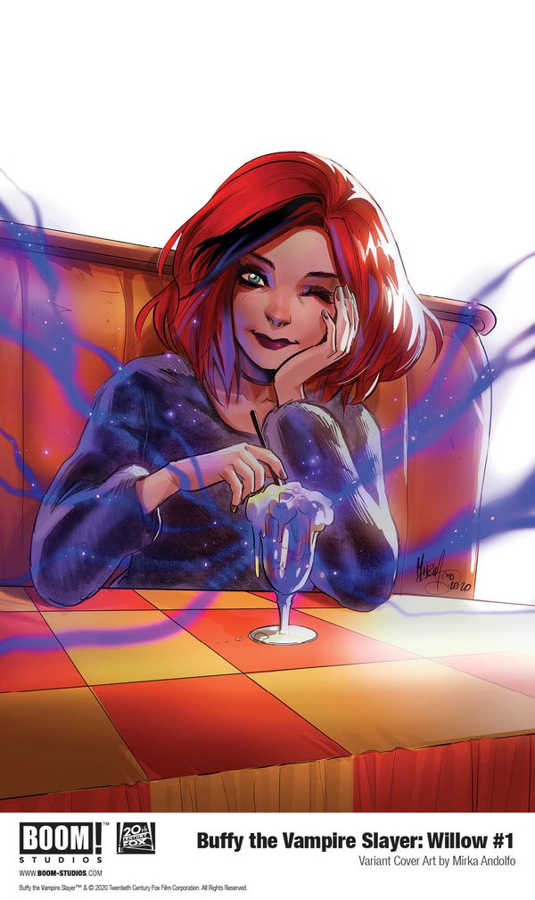 Mirka Andolfo signs twelve issue... Post Image