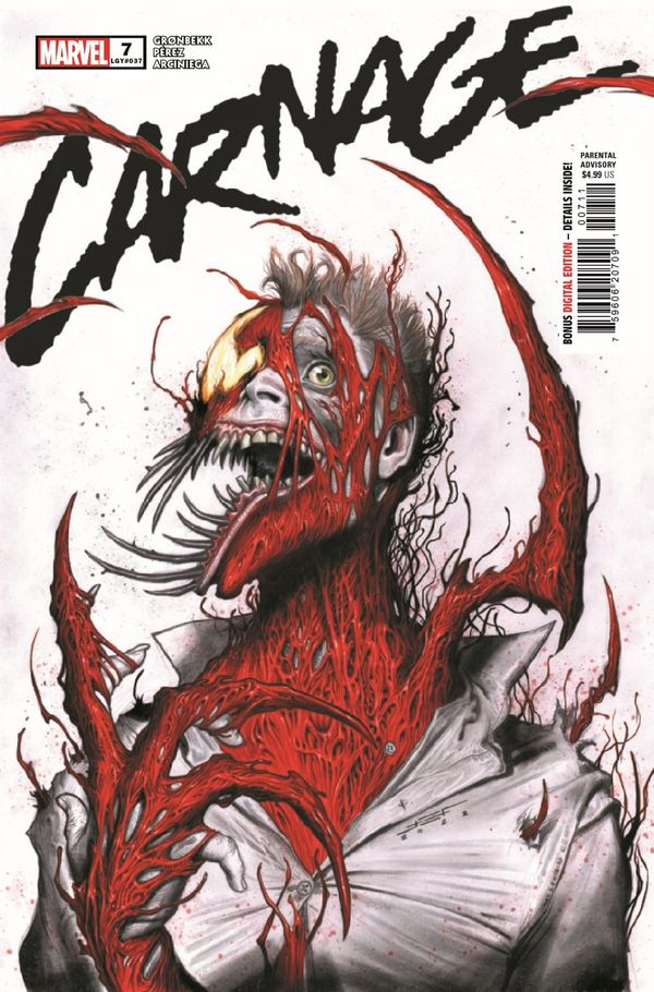 ComicList Previews - CARNAGE #7 Post Image