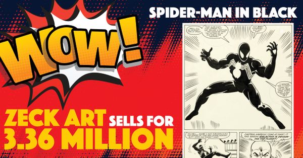 Spider-Man In Black: Zeck Art... Post Image