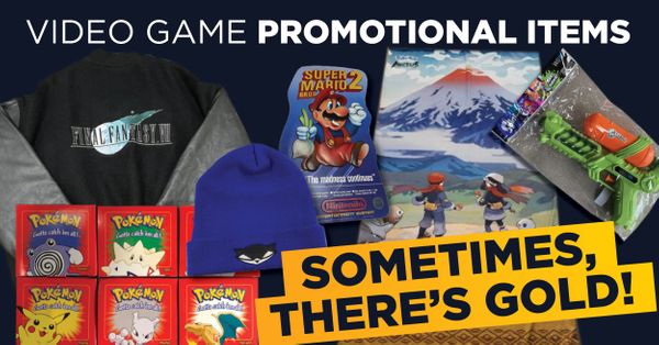 Video Game Promotional Items --... Post Image