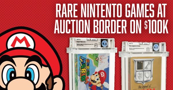 Rare Nintendo Games at Auction... Post Image