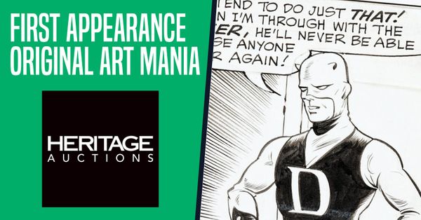 First Appearance Original Art Mania:... Post Image