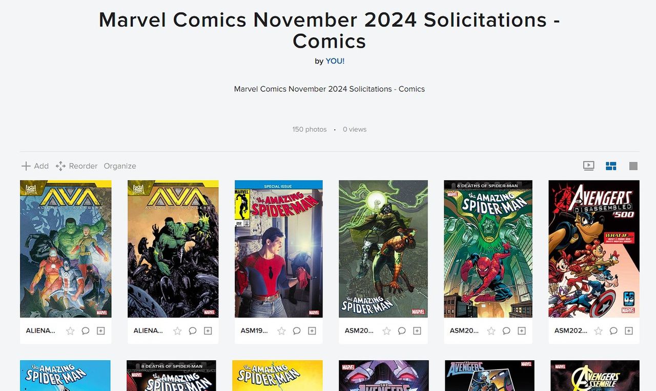 GoCollect Blog Marvel Comics November 2025 Solicitations (marvel