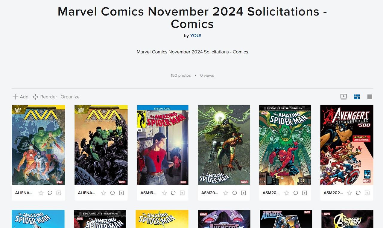 GoCollect Blog Marvel Comics November 2024 Solicitations (marvel