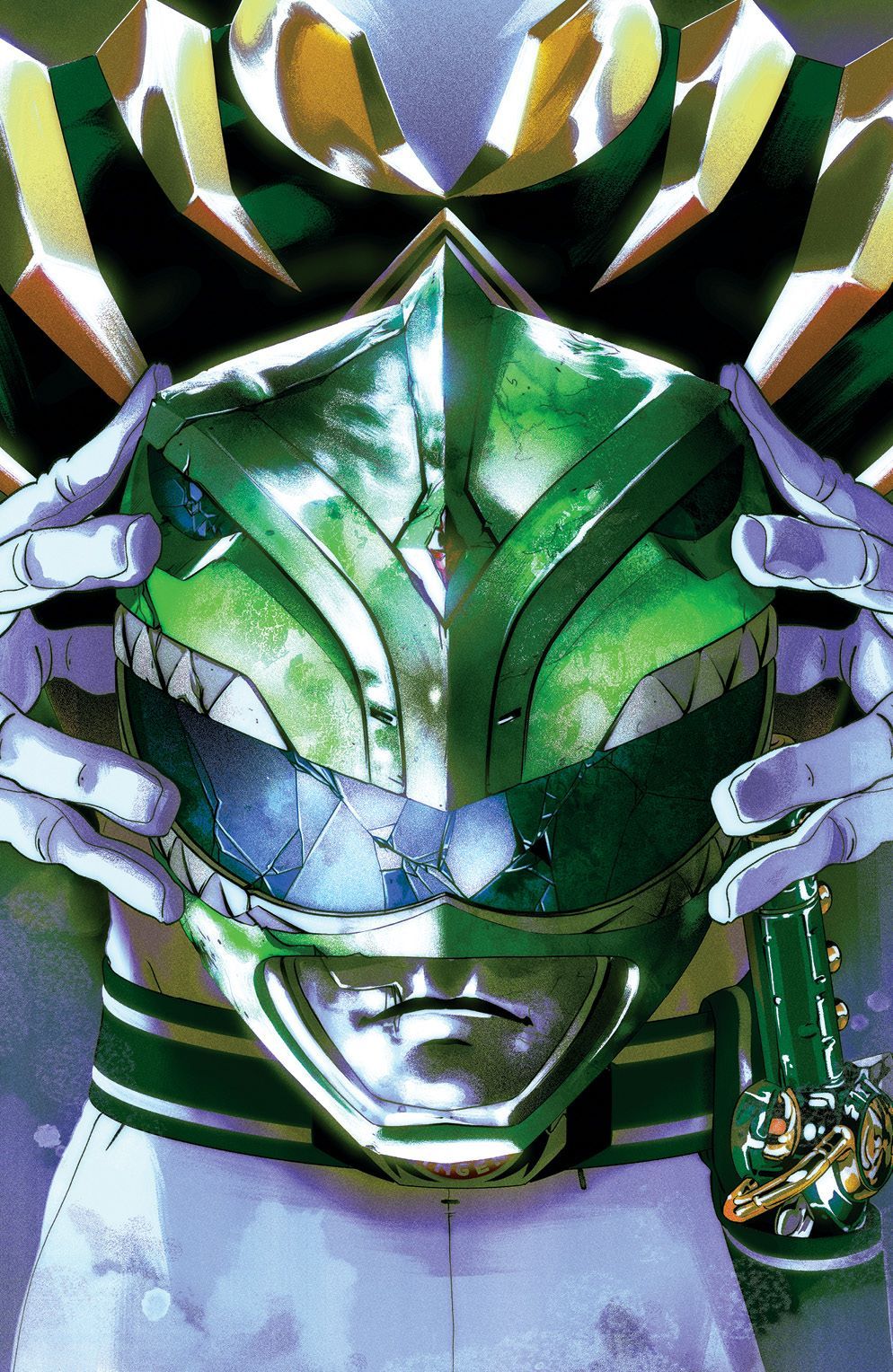 Mighty Morphin Power Rangers #55 (Cover B Goni Montes Foil Variant)