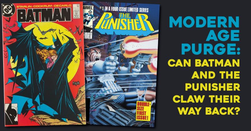 GoCollect Blog: Modern Age Purge: Can Batman & The Punisher Claw Back?