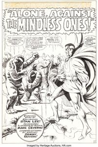 Strange Tales 153 Complete 10 page Story by Marie Severin
