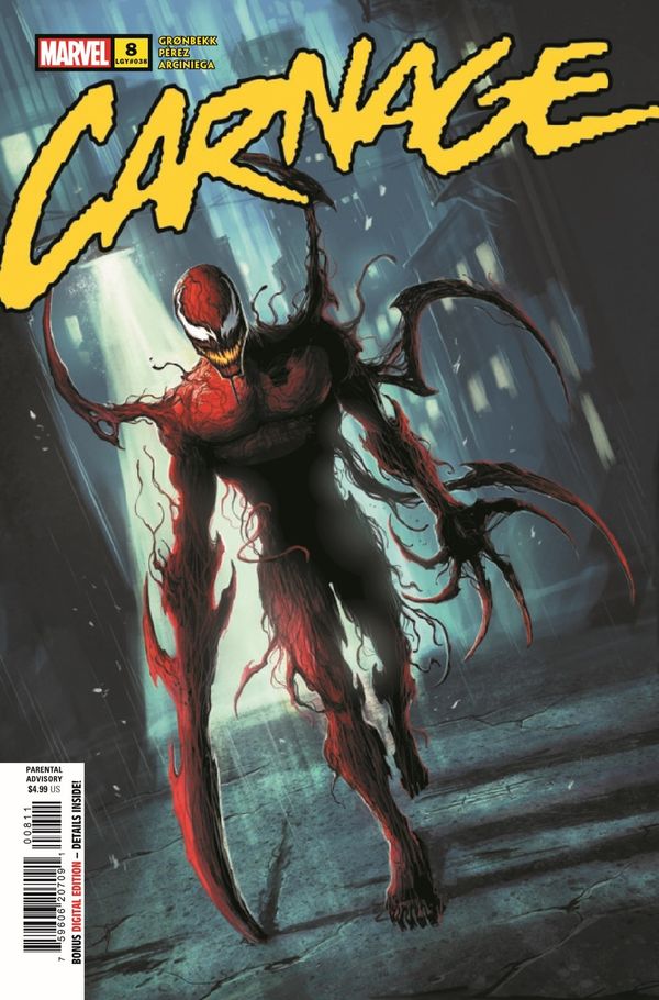 ComicList Previews - CARNAGE #8... Post Image