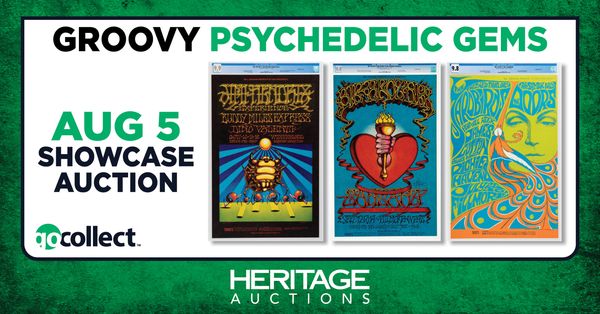 Groovy Psychedelic Gems From Heritage's... Post Image