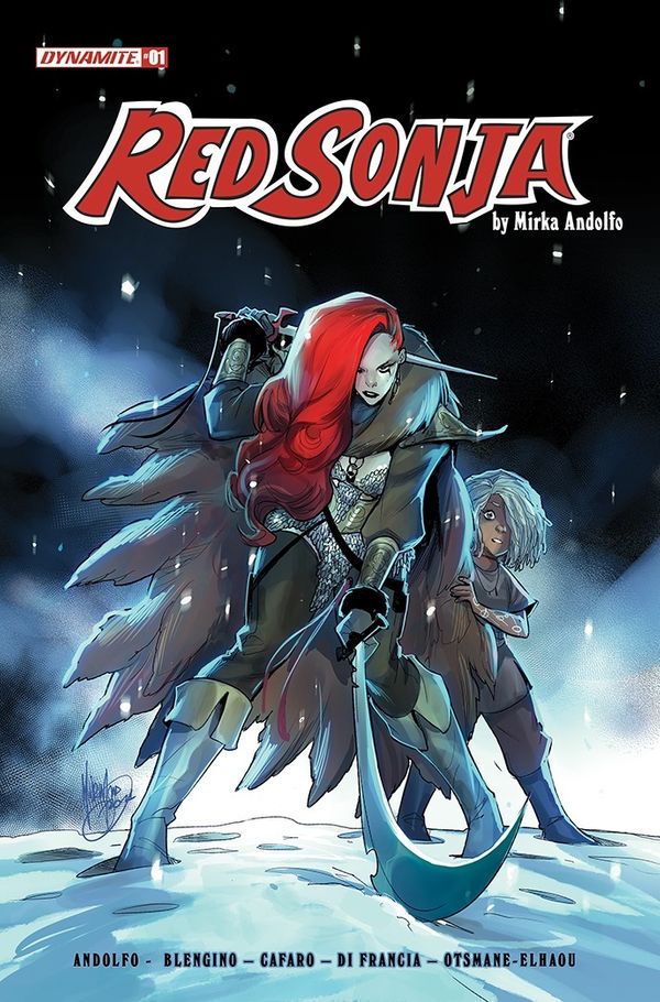 Mirka Andolfo's RED SONJA #1... Post Image