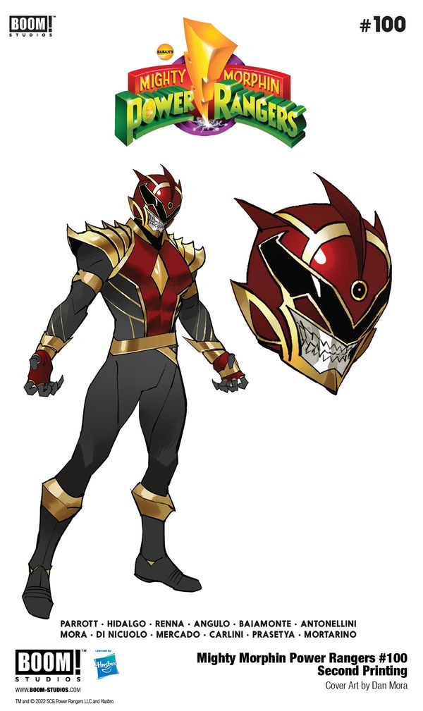 MIGHTY MORPHIN POWER RANGERS #100... Post Image