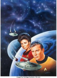 Star Trek The Disinherited cover art by Keith Birdsong
