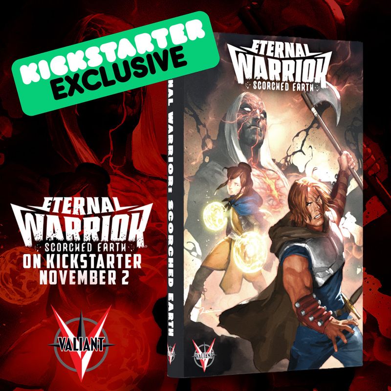 GoCollect Blog: Valiant announces first graphic novel and Kickstarter ...