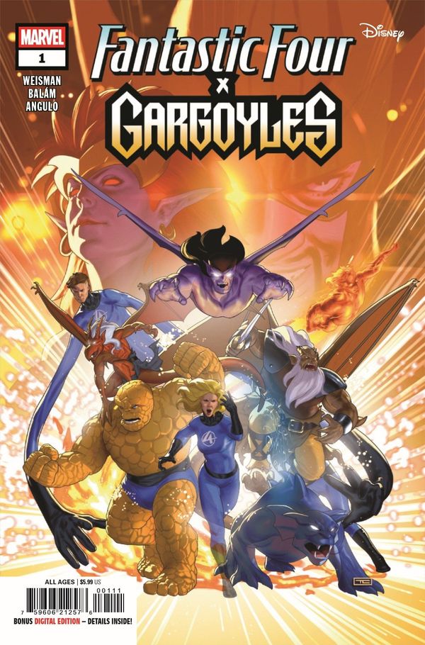 ComicList Previews - FANTASTIC FOUR/GARGOYLES... Post Image