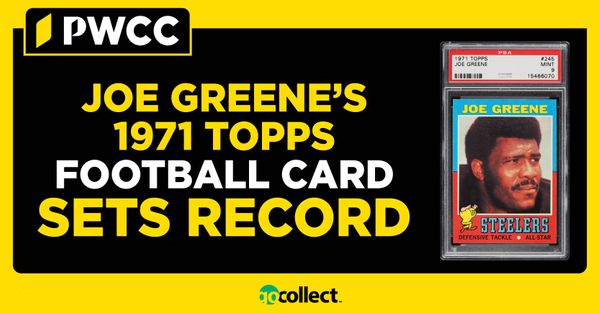 Joe Greene's 1971 Topps Football... Post Image